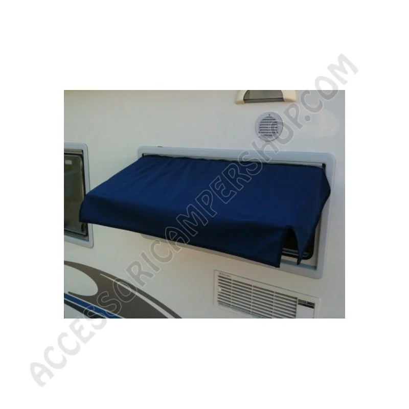 Copri finestre a compasso blu per camper | Accessoricampershop.com