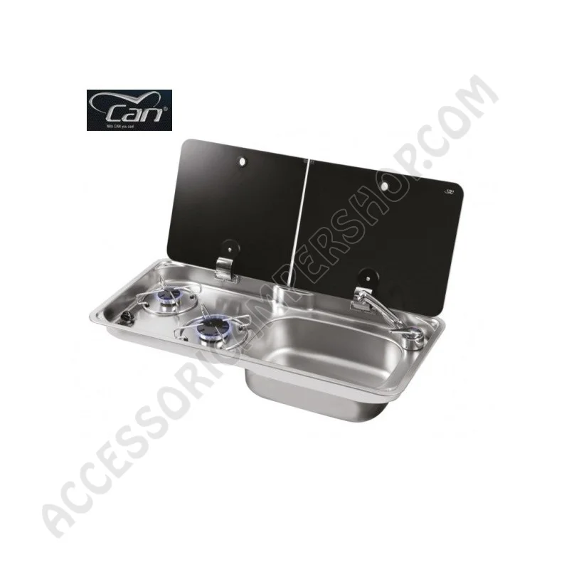 Piano Cottura a Gas Combinato con Lavello | Accessoricampershop.com