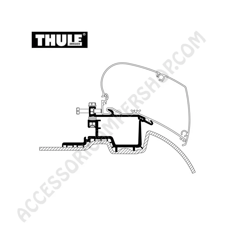 Kit Montaggio Tendalini Thule per Sprinter e Crafter | Accessoricampershop.com