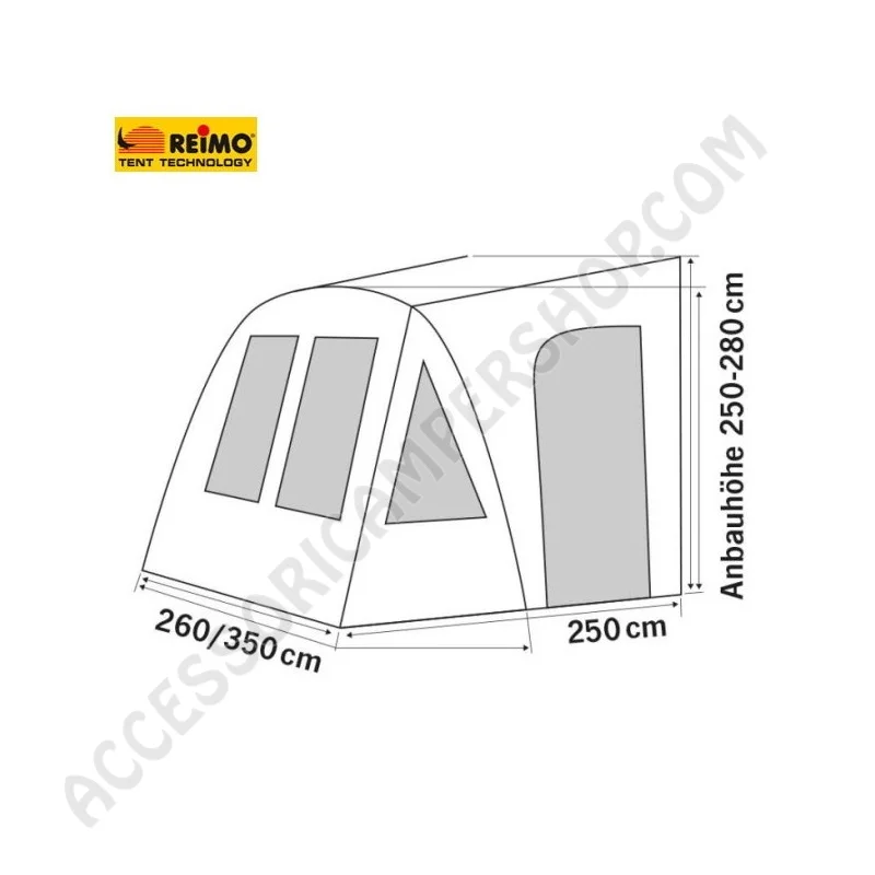 Tenda Veranda Gonfiabile ONE BEAM AIR HIGH per Camper | Accessoricampershop.com