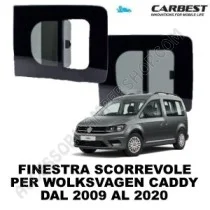 Finestra Scorrevole in Vetro Carbest per Volkswagen Caddy Maxi | Accessoricampershop.com