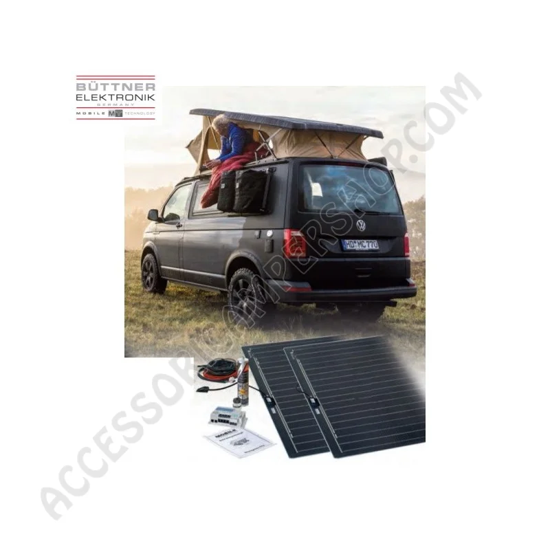 Pannello Solare Ultra-Piatto 150W x 2 | Accessoricampershop.com