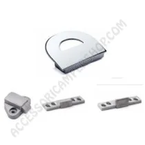 Maniglia Incasso V1706 Cromata per Antine | Accessoricampershop.com