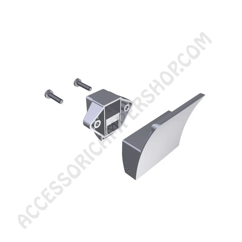 Maniglia Incasso V1115 Cromata per Antine | Accessoricampershop.com