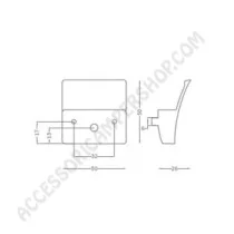 Maniglia Incasso V1115 Cromata per Antine | Accessoricampershop.com
