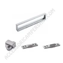Maniglia Incasso V1917 Cromo Lucido per Antine | Accessoricampershop.com