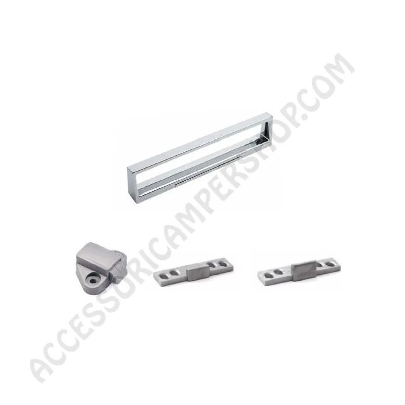 Maniglia Incasso V1917 Cromo Lucido per Antine | Accessoricampershop.com