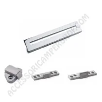 Maniglia Incasso V1920 Cromo Lucido per Antine | Accessoricampershop.com