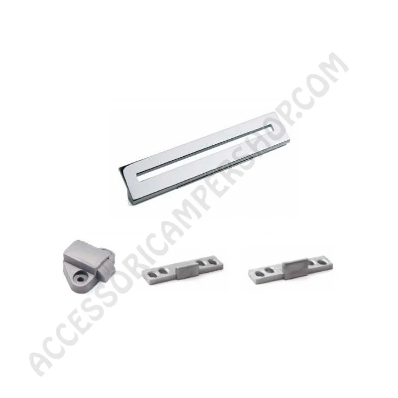 Maniglia Incasso V1920 Cromo Lucido per Antine | Accessoricampershop.com