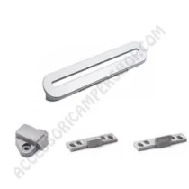Maniglia Incasso V1922 Cromo Lucido per Camper | Accessoricampershop.com