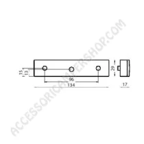Maniglia Incasso V269 per Camper e Caravan | Accessoricampershop.com