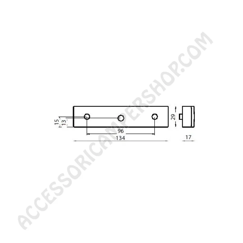 Maniglia Incasso V269 per Camper e Caravan | Accessoricampershop.com