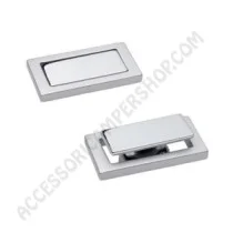 Maniglia Incasso V1445 Push Lock Cromo Lucido | Accessoricampershop.com