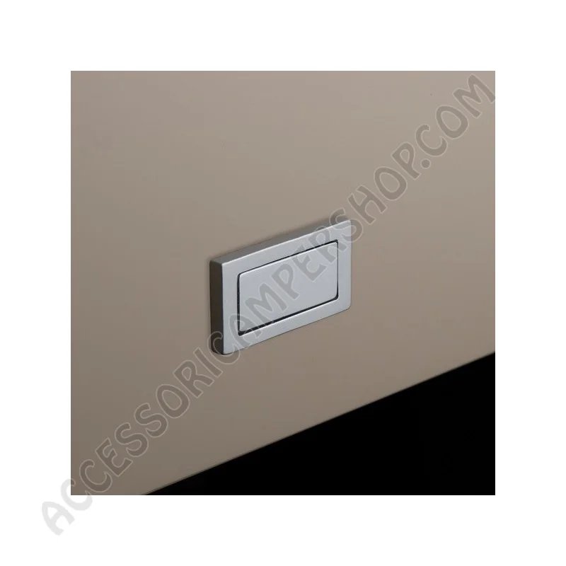 Maniglia Incasso V1445 Push Lock Cromo Lucido | Accessoricampershop.com