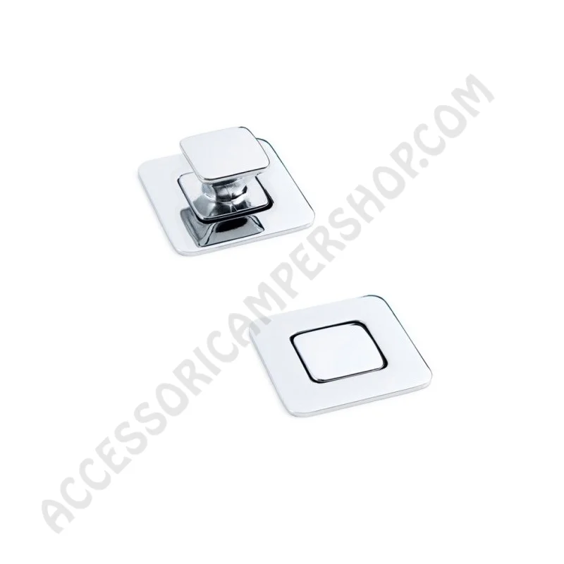 Maniglia Incasso AS1833 Cromata per Antine | Accessoricampershop.com