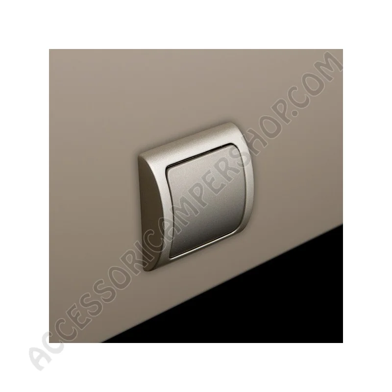 Maniglia Incasso V1149 Push Lock Cromo Lucido | Accessoricampershop.com