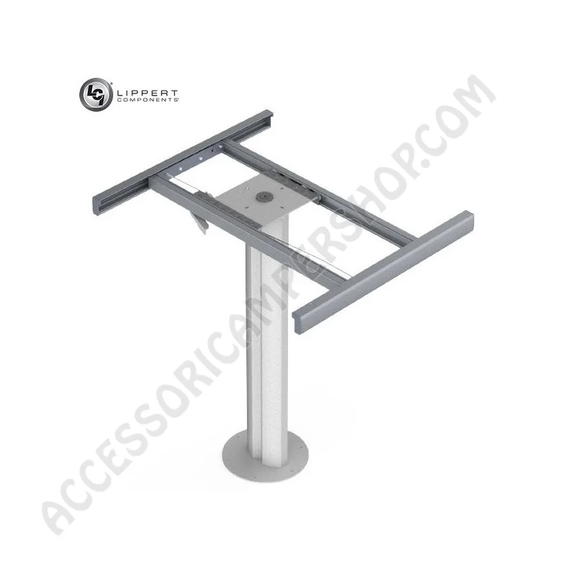 Gamba Tavolo 2 Direzioni Planet Lippert per Camper | Accessoricampershop.com