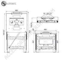 Supporto TV LCD Manuale Verticale 8 kg | Accessoricampershop.com