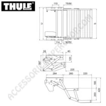 Gradino Elettrico Thule Double Step 12V per Camper | Accessoricampershop.com