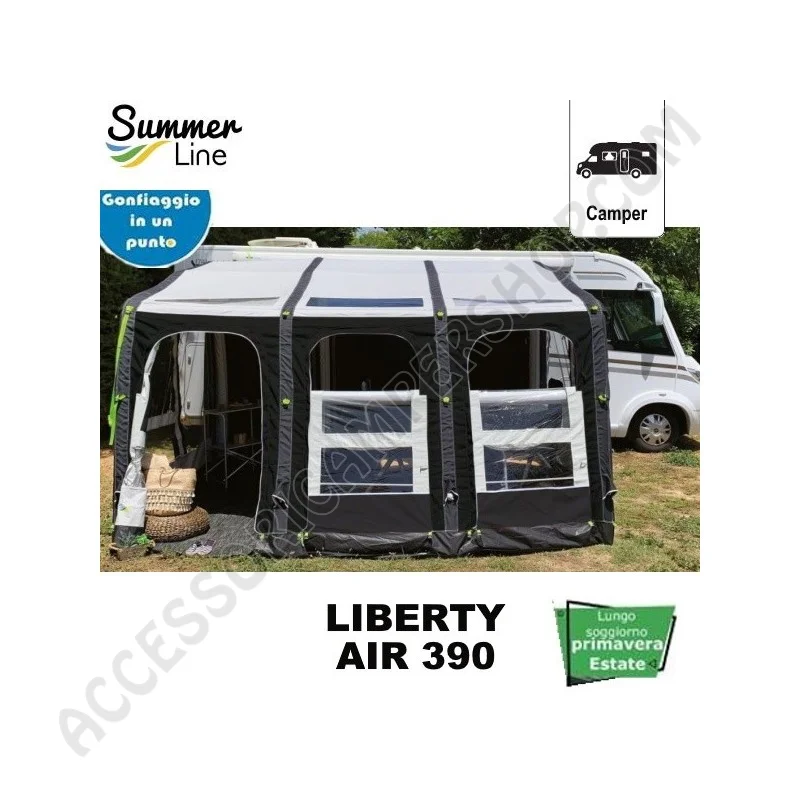 Veranda Pneumatica Gonfiabile Liberty Air 390 | Accessoricampershop.com