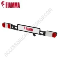 Barra Portatarga Deep Black per Portabici | Accessoricampershop.com