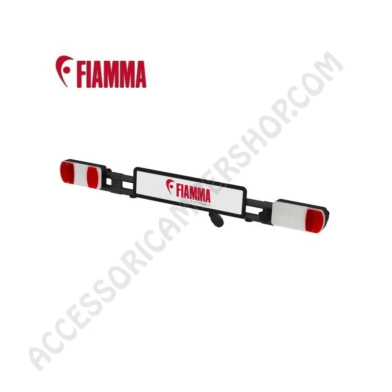 Barra Portatarga Deep Black per Portabici | Accessoricampershop.com