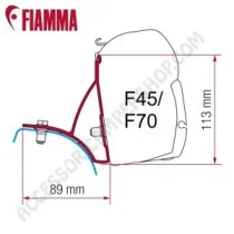Kit Staffe Adattatore Renault Trafic Opel Vivaro | Accessoricampershop.com