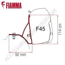 Staffe Adattatore Fiamma F45 per Renault Trafic e Vivaro | Accessoricampershop.com