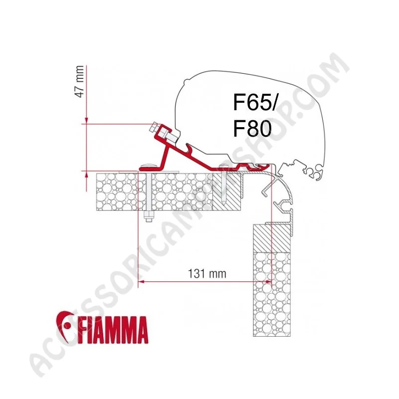 Kit Bailey per Tendalini Fiamma F65 e F80 | Accessoricampershop.com