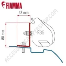 Kit Adattatori Staffe Nissan NV200 per Tendalino Fiamma | Accessoricampershop.com