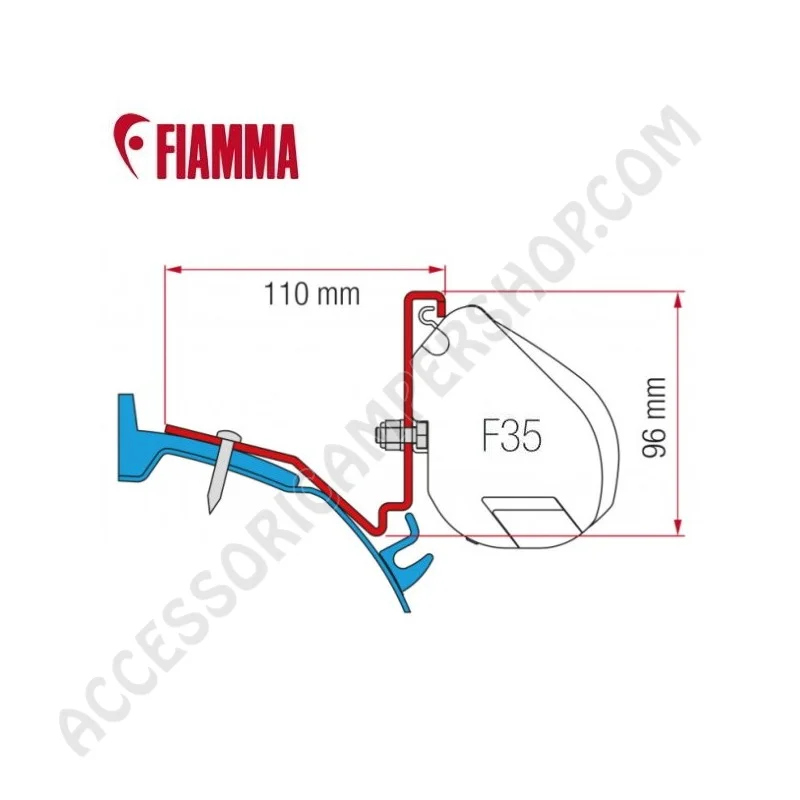 Kit Ford Custom Capland/Capfun per L2 | Accessoricampershop.com