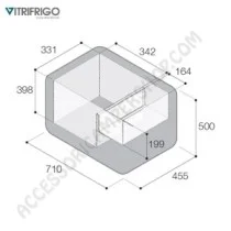 Frigo Freezer Portatile Vitrifrigo VF55P 55L | Accessoricampershop.com
