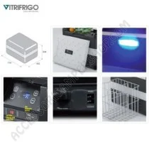 Frigo Freezer Portatile Vitrifrigo VF55P 55L | Accessoricampershop.com