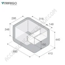 Frigo-Freezer Portatile VITRIFRIGO VF35P 35L | Accessoricampershop.com