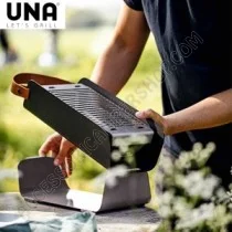 Barbecue da Tavolo Portatile Carbonella Grigio Antracite | Accessoricampershop.com
