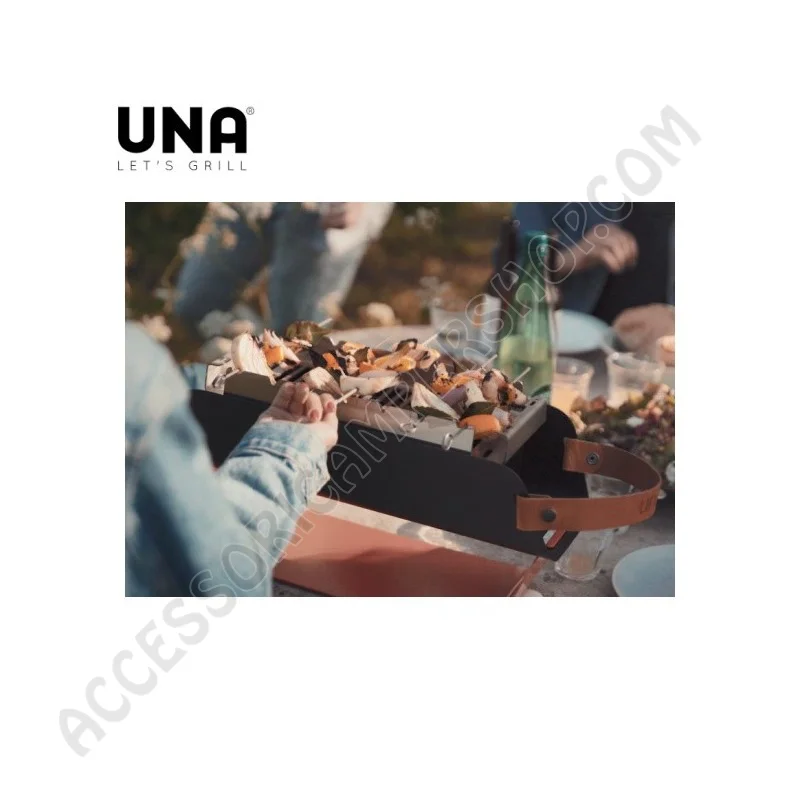 Barbecue da Tavolo Portatile Carbonella Grigio Antracite | Accessoricampershop.com