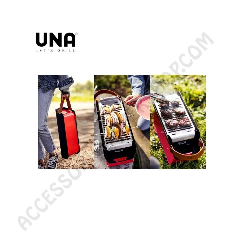 Barbecue da Tavolo Portatile Carbonella Grigio Antracite | Accessoricampershop.com