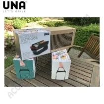 Barbecue da Tavolo Portatile Carbonella Grigio Antracite | Accessoricampershop.com