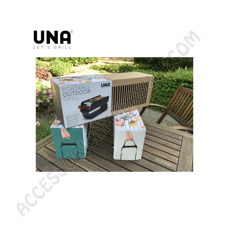 Barbecue da Tavolo Portatile Carbonella Grigio Antracite | Accessoricampershop.com