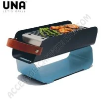 Barbecue da Tavolo Portatile Turchese | Accessoricampershop.com