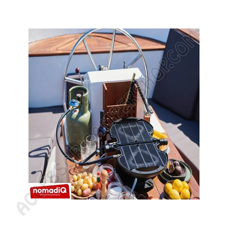 Barbecue a Gas Portatile BBQ Nomadiq per Campeggio | Accessoricampershop.com