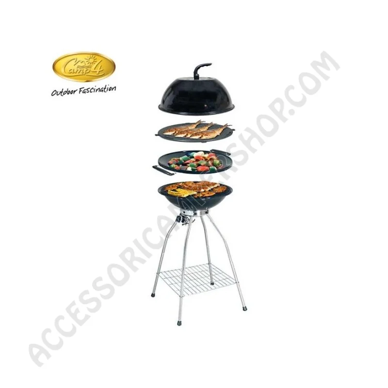 Barbecue a Gas WOKI 30 MBAR - Grill Multifunzionale | Accessoricampershop.com
