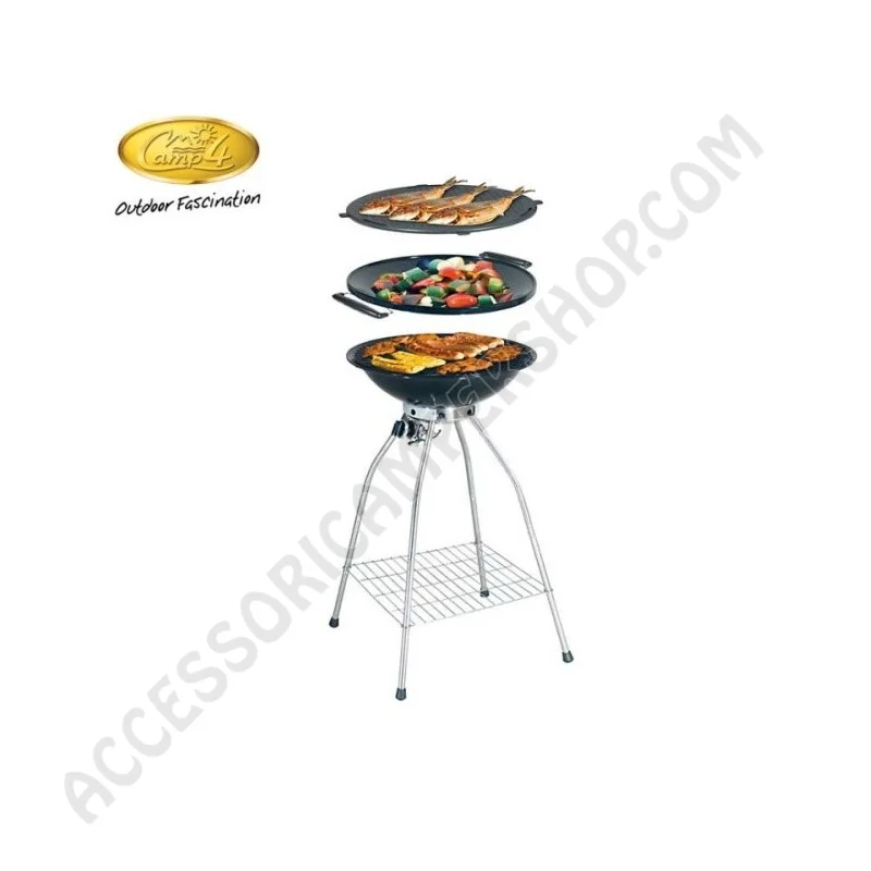 Barbecue a Gas WOKI 30 MBAR - Grill Multifunzionale | Accessoricampershop.com
