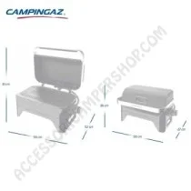 Barbecue a Gas Portatile ATTITUDE 2GO CV | Accessoricampershop.com