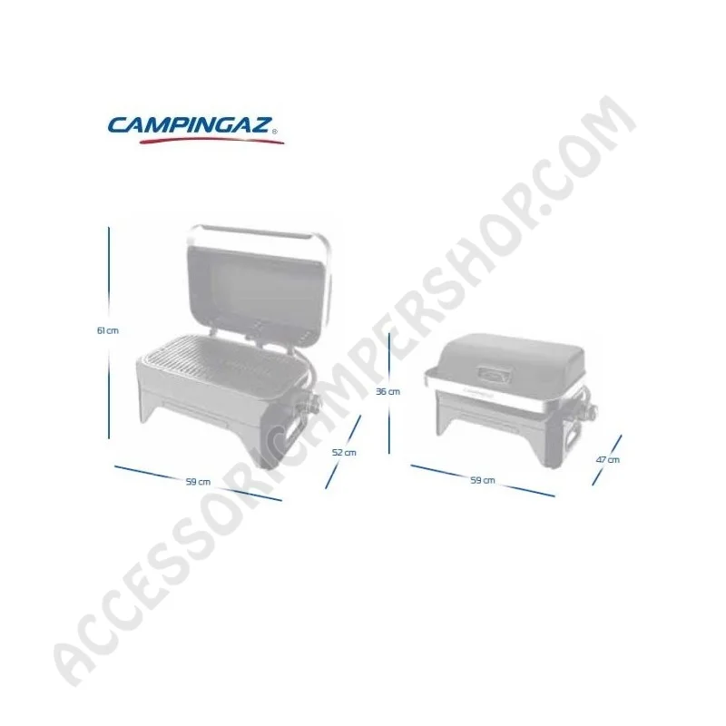 Barbecue a Gas Portatile ATTITUDE 2GO CV | Accessoricampershop.com
