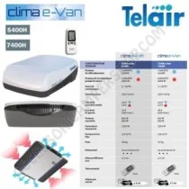 Condizionatore TELAIR CLIMA E-VAN 5400H per Camper | Accessoricampershop.com
