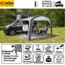 Tenda Veranda Gonfiabile Antigua Air per Van | Accessoricampershop.com