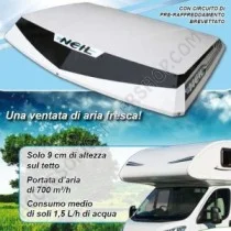 Condizionatore Evaporativo 12V da Tetto NEIL | Accessoricampershop.com