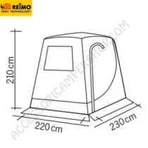 Tenda Veranda Posteriore Update Premium Reimo | Accessoricampershop.com