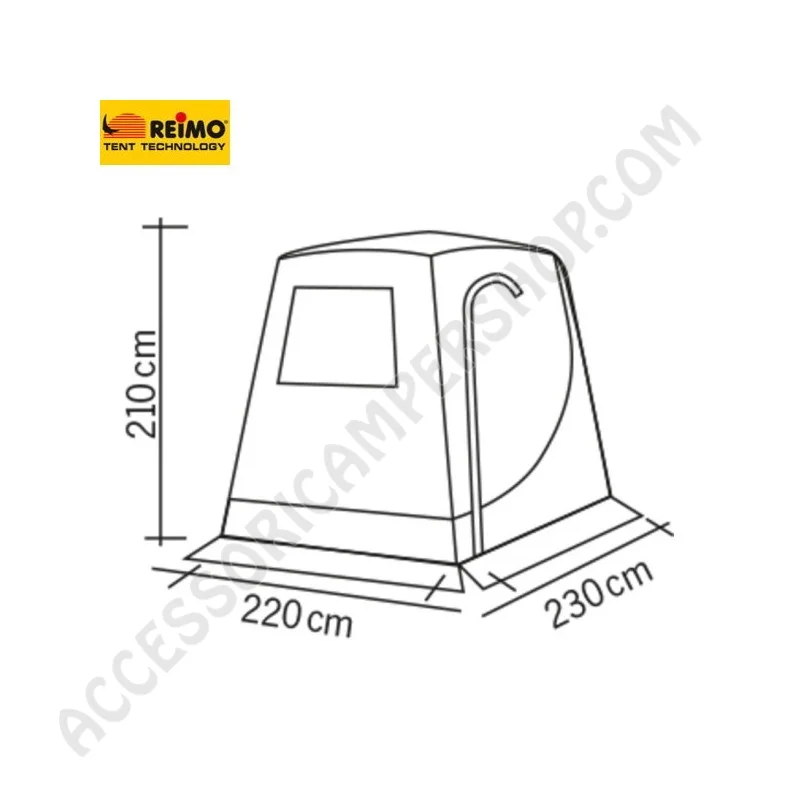Tenda Veranda Posteriore Update Premium Reimo | Accessoricampershop.com